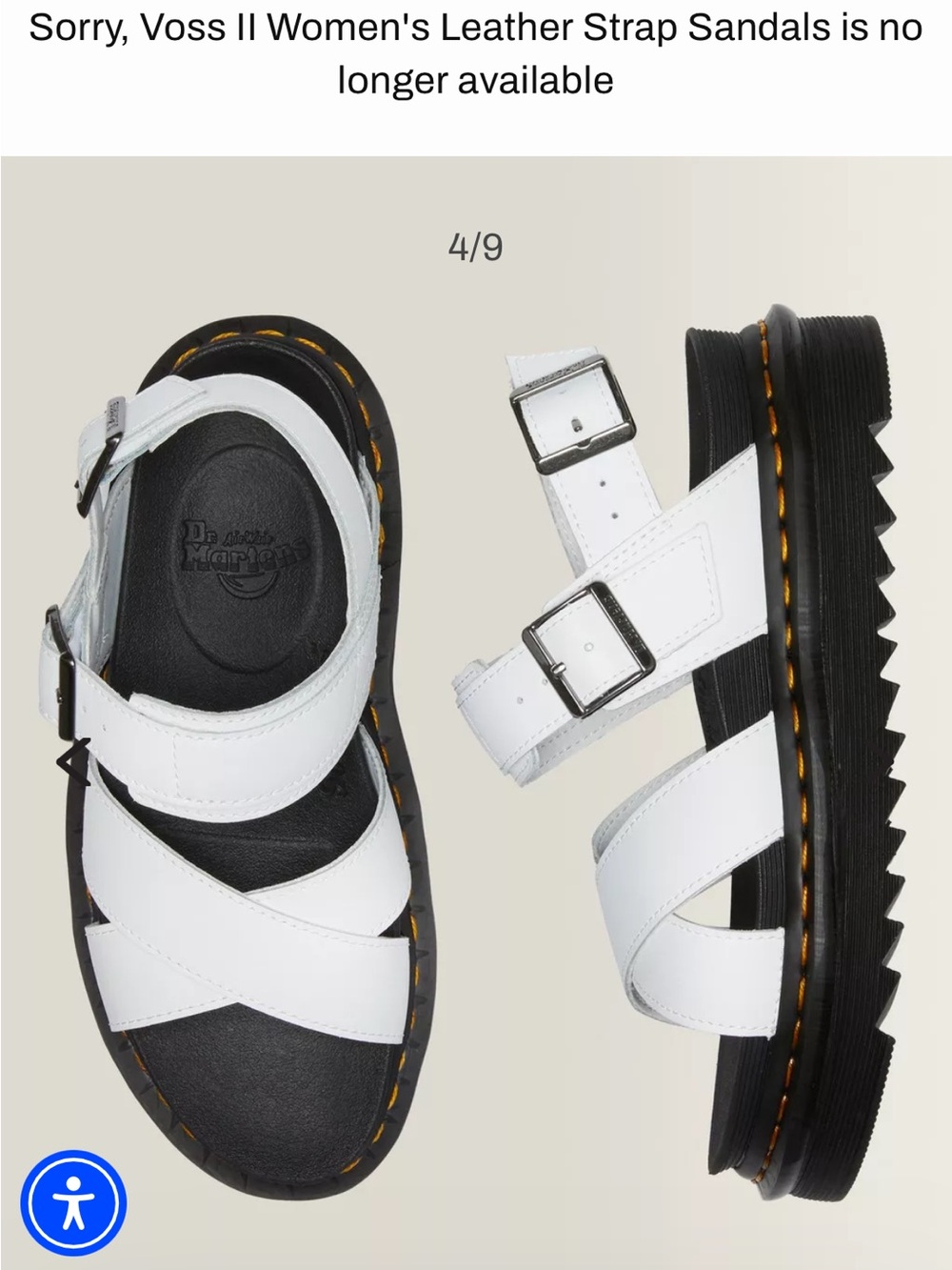 Dr. Martens vos ll leather strap sandals - Picture 3 of 8